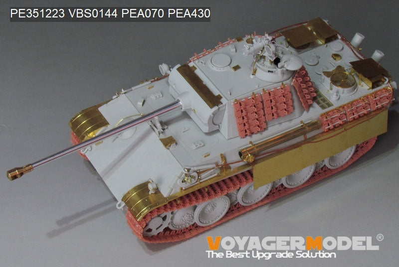 Voyager Model PE351223 WWII German Panther G Late ver.Basic For MENG TS-054 1/35 – immagine 2
