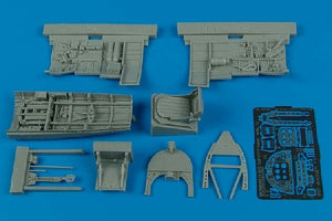 Ensemble cockpit Aires 4458 Spitfire Mk. V 1/48 Tamiya