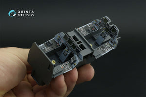 Quinta Studio QDS-32119 F-15E 3D-Printed &amp;amp; coloured Interior on decal paper ( Tamiya ) (small version) 1/32 – immagine 3