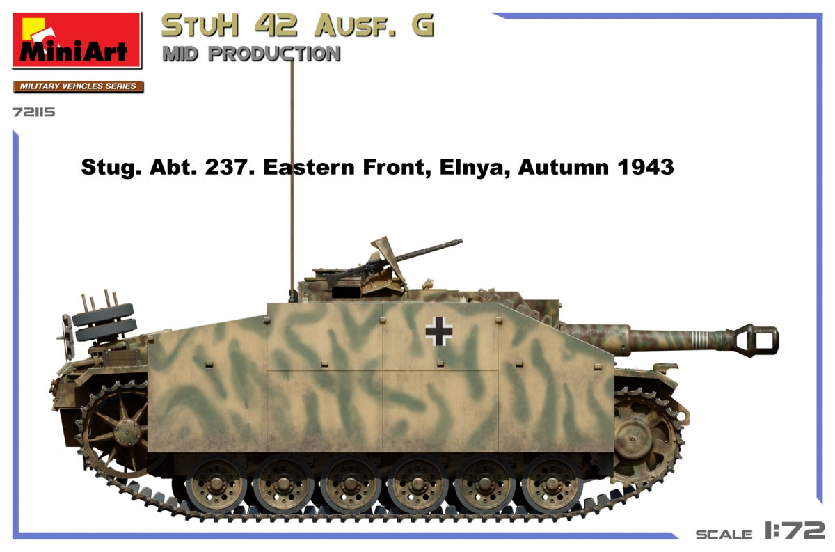 MiniArt 72115 StuH 42 Ausf. G MOYENNE PRODUCTION 1/72 – image 2