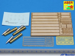 Aber 16014 8,8 cm Tiger I high-explosive Ammo with box 1/16 – zdjęcie 2