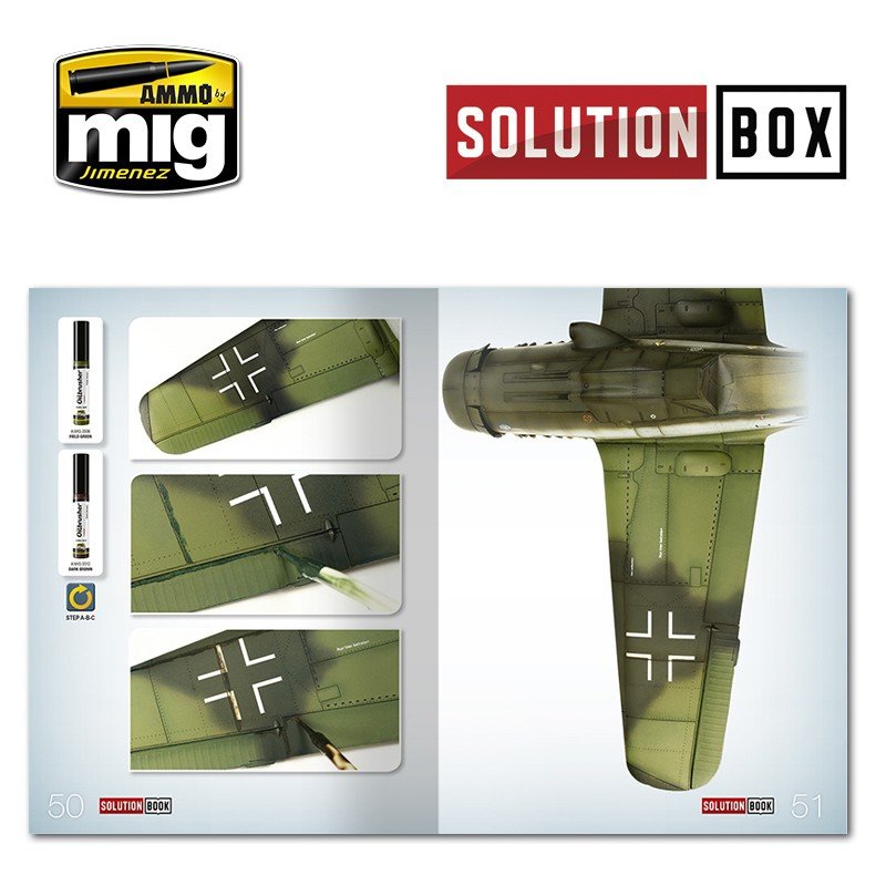 AMMO of Mig Jimenez 7702 WWII LUFTWAFFE LATE FIGHTERS SOLUTION BOX – immagine 7