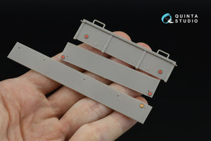 Quinta Studio QD+35066 U.S. Diamond T 968A Cargo truck (open cab) 3D-Printed &amp; coloured Interior on decal paper (Mirror Models) (with 3D-printed resin parts) 1/35