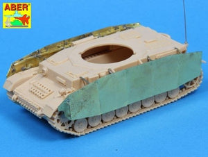 Aber 72A05 Osłony boczne do PzKpfw IV (H.J),Brummbar / Side skirts for PzKpfw IV (H.J),Brummbar 1/72 – zdjęcie 2