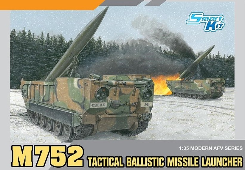 Dragon 3576 M752 LANCE-MISSILES BALISTIQUE TACTIQUE 1/35