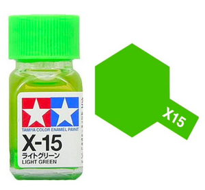 Peinture émail Tamiya X15 Vert clair (80015)