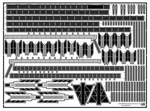 MK1 Design MD-20024 DKM Battleship SCHARNHORST DX PACK for Trumpeter 1/200 – immagine 54