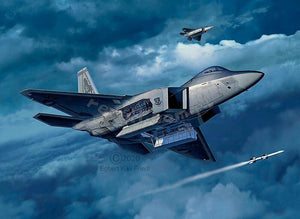 Revell 63858 Lockheed Martin F-22A Raptor - model set 1/72 – zdjęcie 2
