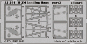 Eduard 32291 Il-2m landing flaps HOBBY BOSS 1/32 – Bild 2