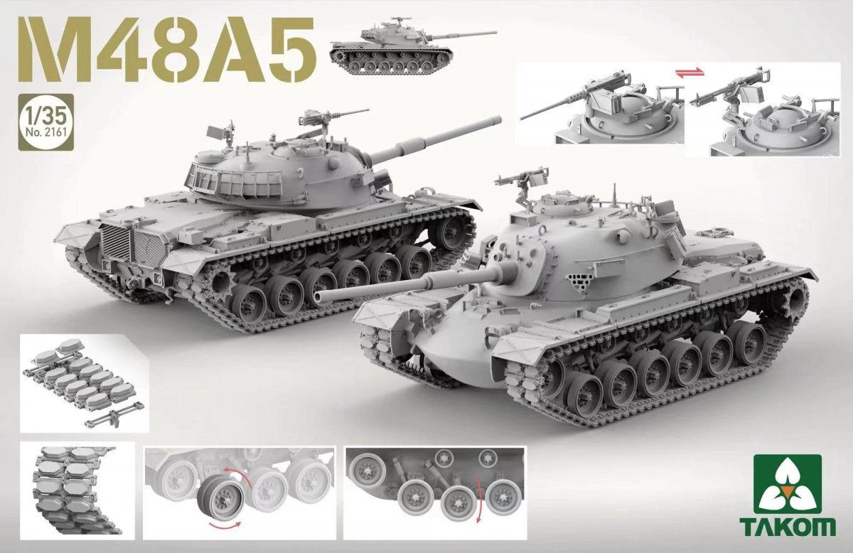 Takom 2161 M48A5 1/35 – imagen 2