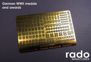 RADO Miniatures RDM35PE04 German WWII Medals and Awards 1/35 – immagine 2