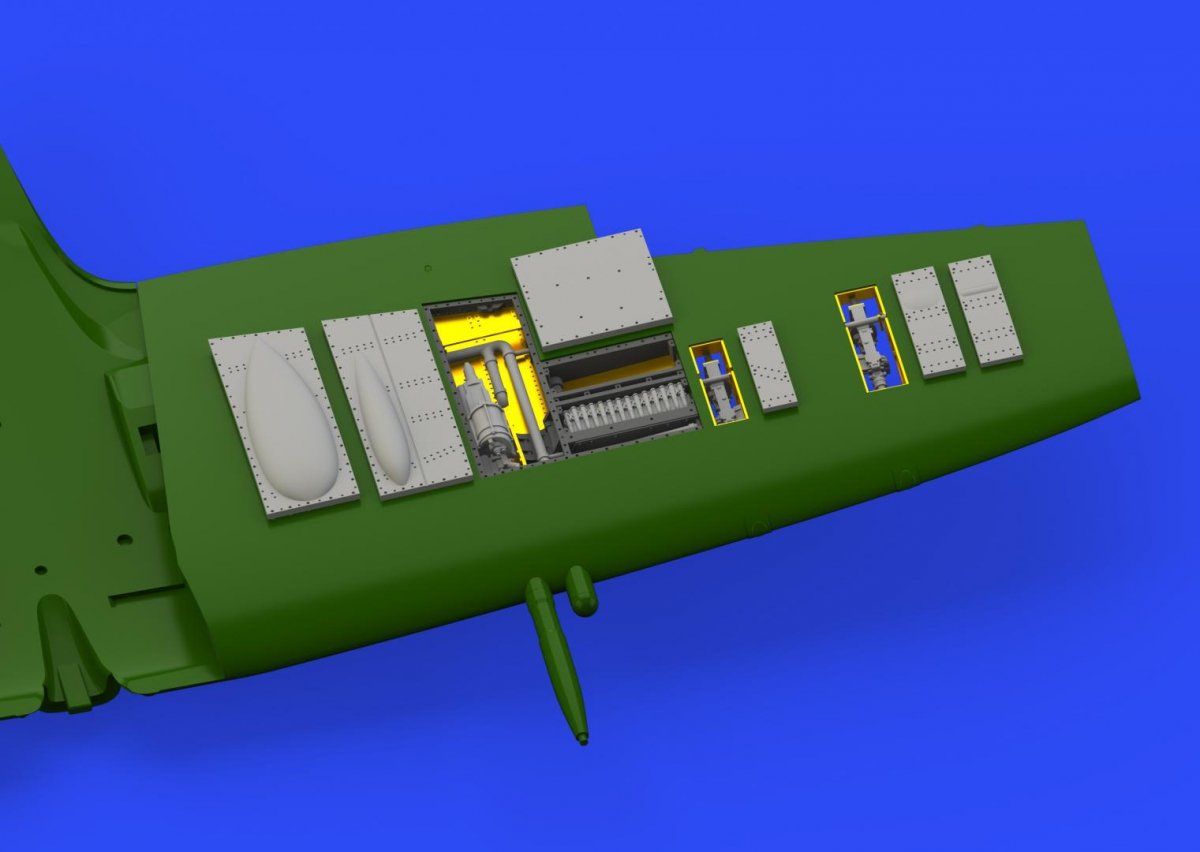 Eduard 672150 Spitfire Mk. IXc gun bays EDUARD 1/72 – immagine 5