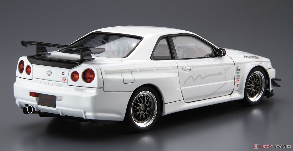 Aoshima 05986 Nissan Skyline GT-R R34 BNR3 1/24  – image 3