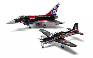 Airfix 40003 Eurofighter Typhoon FGR.4 "Blackjack" &amp; Shorts Tucano T.1 - Twin Pack - 1/72