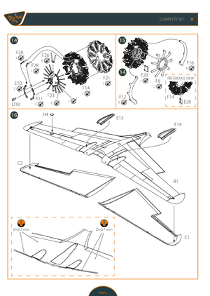 Hélice transparente ! Kit avancé CP4804 H-75N Hawk 1/48 – image 32