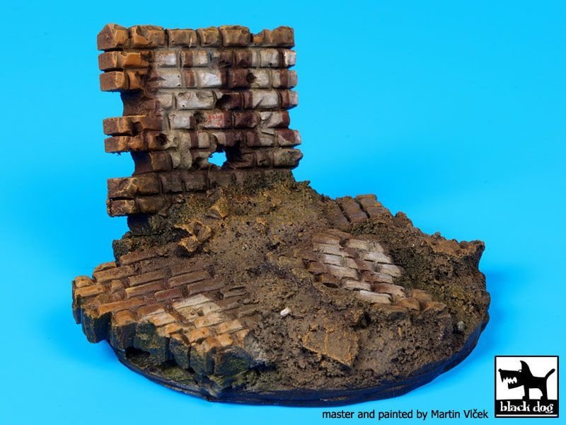 Black Dog D35035 Ruined wall base 1/35 – Bild 3