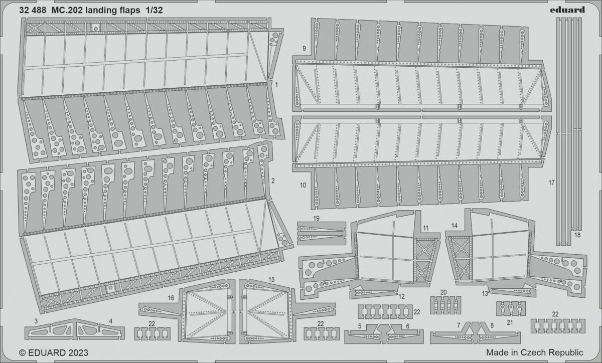 Eduard BIG33158 MC.202 ITALERI 1/32 – immagine 3