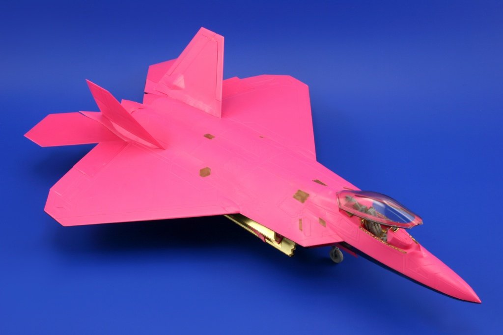 Eduard 48669 F-22A exterior 1/48 Hasegawa – immagine 3