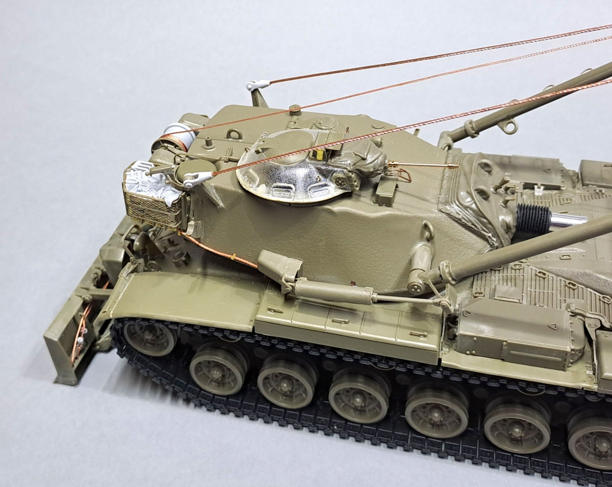Kit de mise à niveau Eureka XXL ER-3572 pour le véhicule de génie de combat M728, compatible avec la maquette AFV Club 35254 au 1/35 – image 4