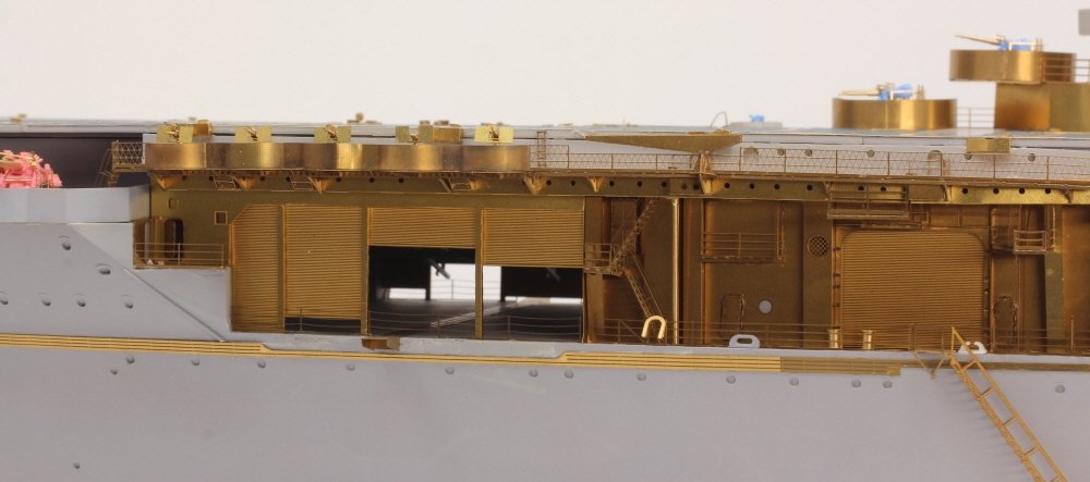 Pontos 27010fn 1/200 USS CV-6 Enterprise 1942 Detail Up Set (Teak Tone wooden deck) 1/200 – immagine 29