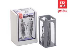 Gloria F32005 Ground Crew US Air Force vol.5 3D Printed Figures 1/32 – immagine 2