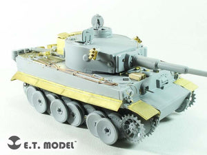 E.T. Model EA35-116 WWII German TIGER I “Tunisian Initial”Fender &amp;amp; Side Skirts For DRAGON Smart Kit 1/35 – immagine 4