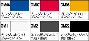 Gunze Sangyo GMS105 Gundam Marker Basic 6 Color Set – Bild 2