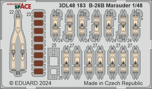 Eduard 3DL48183 B-26B Marauder SPACE ICM 1/48 – Bild 2