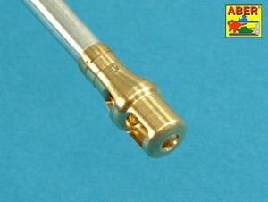 Aber 35L-231 10,5cm KwK L/70 barrel with double baffle muzzle brake for German Pz.Kpfw. VII Lowe 1/35 1/35 – immagine 4