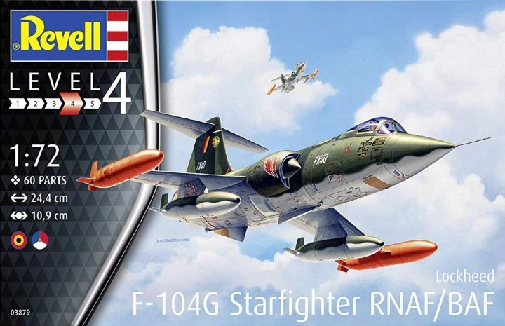 Revell 03879 F-104 G Starfighter RNAF/BAF 1/72