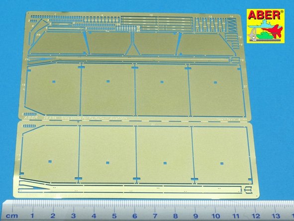 Aber 35A054 Jupes latérales pour PzKpfw III (1/35)