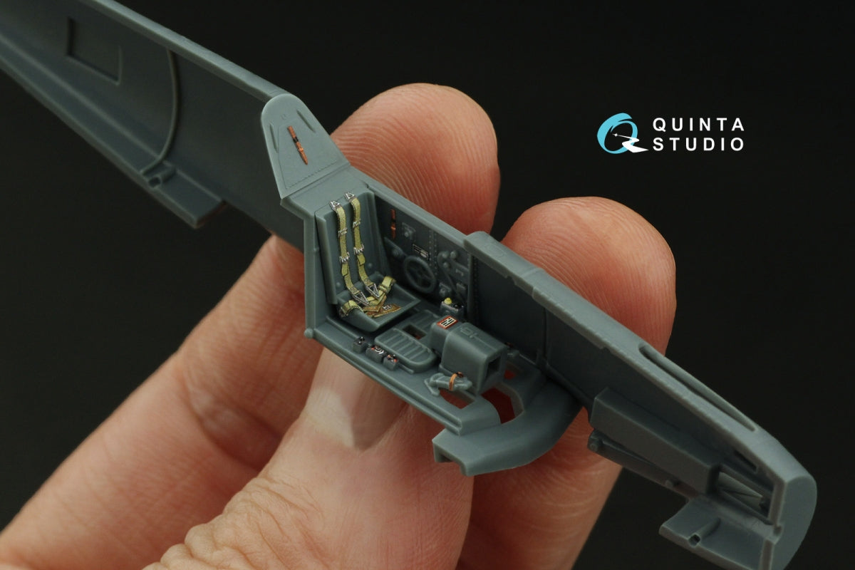 Quinta Studio QD72169 Bf 109G 3D-Printed coloured Interior on decal paper (Eduard) 1/72 – Bild 9