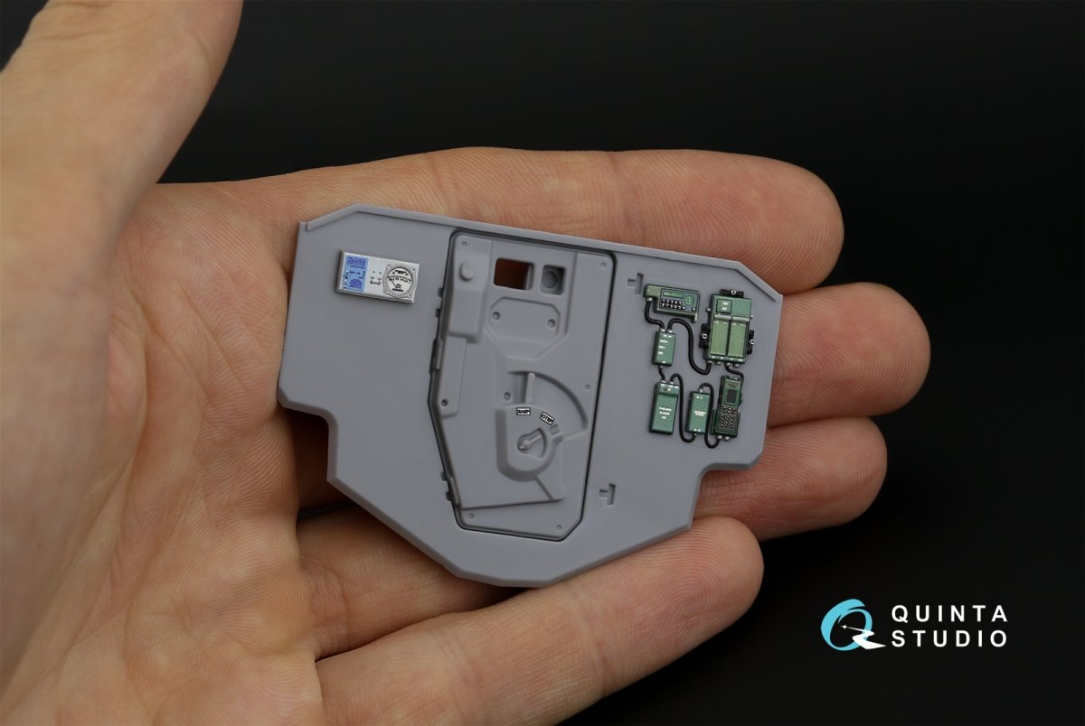 Quinta Studio QD35079 K-4386 Typhoon VDV 3D-Printed &amp;amp; coloured Interior on decal paper (Zvezda) 1/35 – immagine 3