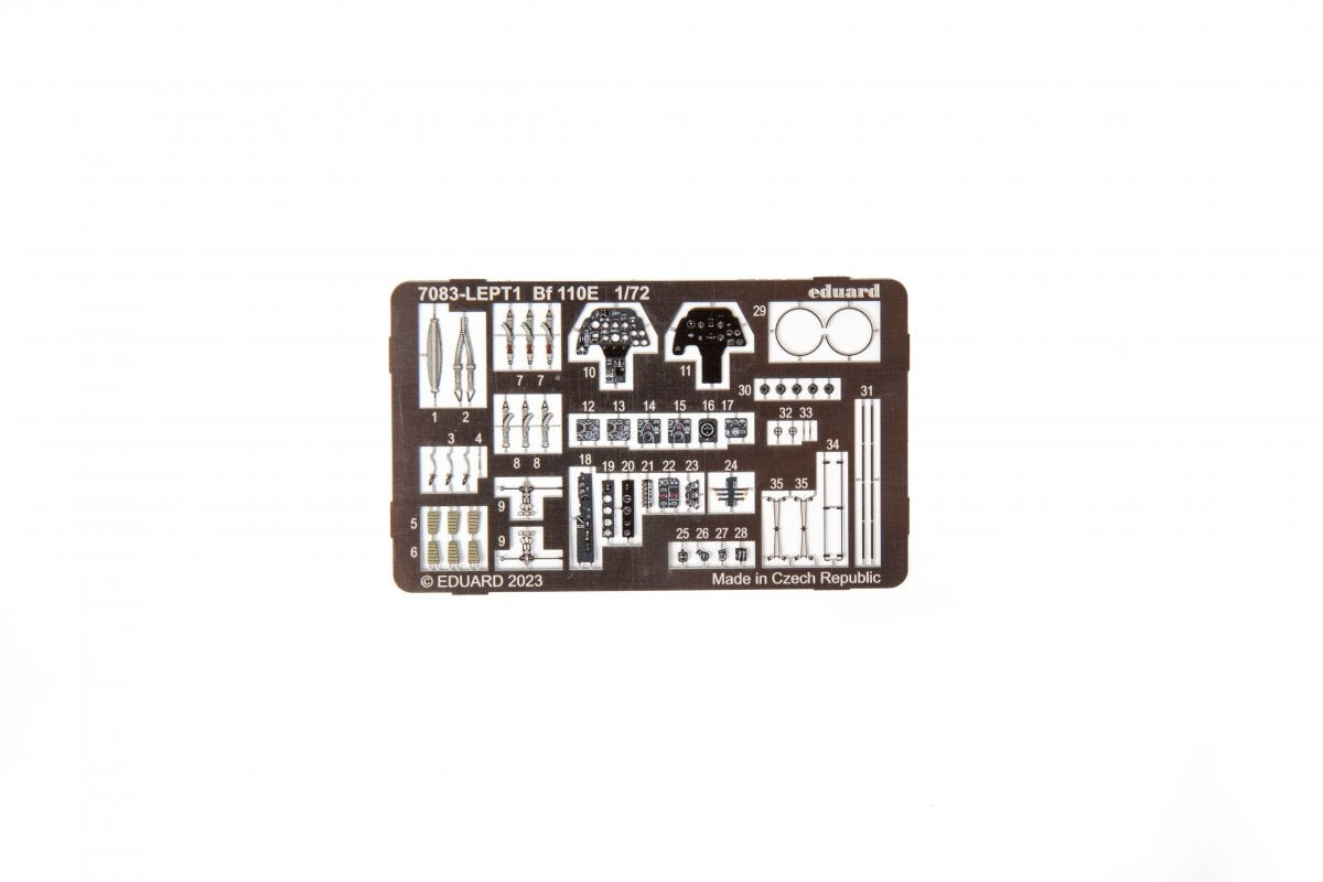 Eduard 7083 Bf 110E 1/72 – immagine 4