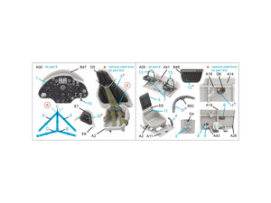 Quinta Studio QD48491 I-16 3D-Printed coloured Interior on decal paper (for Zvezda kit) 1/48 – immagine 2