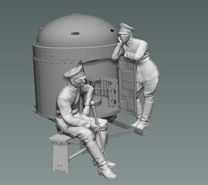 Copper State Models F35-050 Fahrpanzer german sitting officer 1/35 – Bild 4