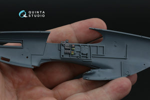 Quinta Studio QD48533 P-51B/C Mustang Early 3D-Printed &amp;amp; coloured Interior on decal paper (Eduard) 1/48 – Bild 6