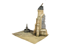RT-Diorama 35038 Socle de diorama : Coin d’église « Sanctuaire oublié » 1/35 – image 4