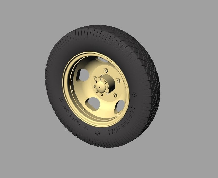 Roues de route Panzer Art RE35-333 Ford 3000 (modèle commercial) 1/35 – image 2