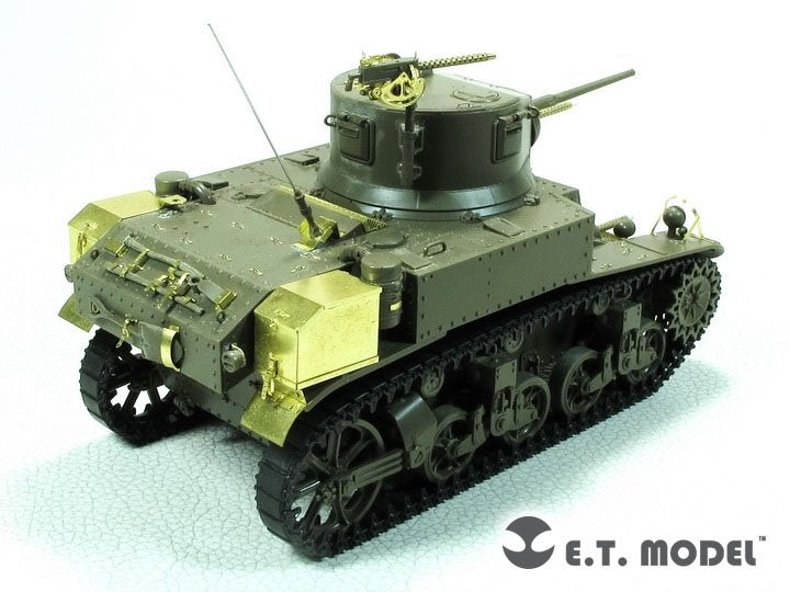 ET Model E35-280 US M3 STUART Light Tank (Late Production) (Pour TAMIYA 35360) 1/35 – image 4