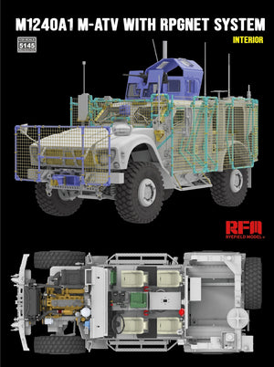 Rye Field Model 5145 M1240A1 MATV w/RPGNET System (Full Interior) 1/35 – imagen 2