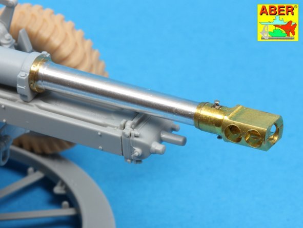 Aber 35L-127 Late barrel MK2 with muzzle brake to British 25 pdr 1/35 – Bild 5