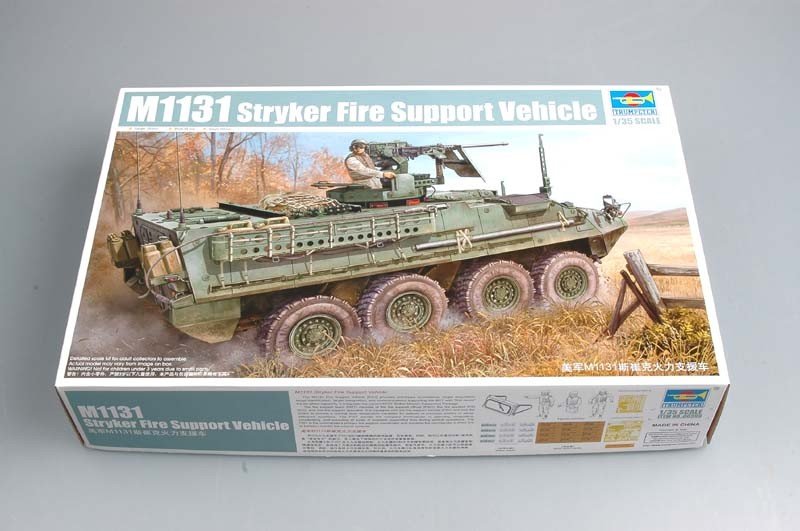 Trumpeter 00398 United State Army M1131 Stryker FSV 1/35 – Bild 2
