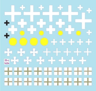 Star Decals 35-C1404 War in Ukraine # 15 Ukrainian Tanks and AFV insignias (II). Some of the many various insignias seen in 2022-23 1/35 – zdjęcie 2