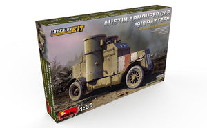 Miniart 39009 AUSTIN ARMOURED CAR 1918 PATTERN. BRITISH SERVICE. WESTERN FRONT. INTERIOR KIT 1/35 – immagine 2