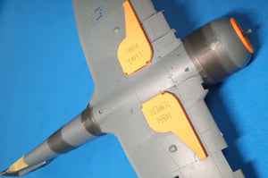 Omask 74894 Tempest Mk.II wheelbay plugs (for Eduard) 1/48 – immagine 2
