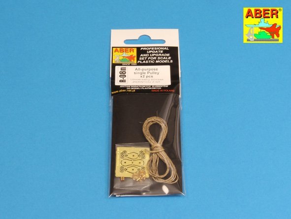 Aber R-08n All – purpose single Pulley x 2pcs 1/35 – Bild 7