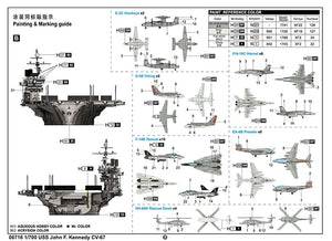 Trumpeter 06716 USS John F. Kennedy CV-67 1/700 – immagine 5