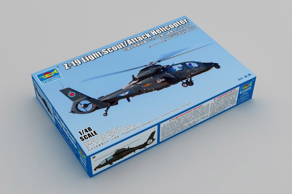 Trumpeter 05819 Z-19 Light Scout / Attack Helicopter 1/48 – image 2