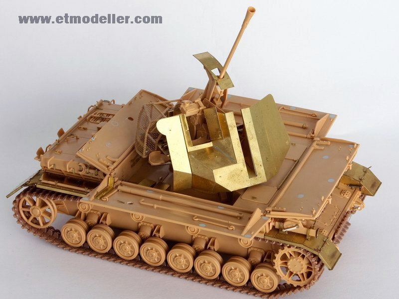 E.T. Model E35-004 WWII German Flakpanzer IV Möbelwagen (For TAMIYA 35237) 1/35 – Bild 10